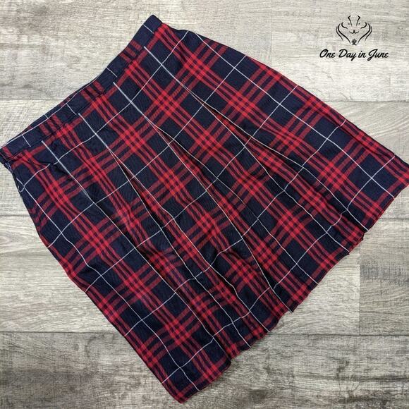 Land's End A Line Pleated Skirt Size 2 - Picture 5 of 5